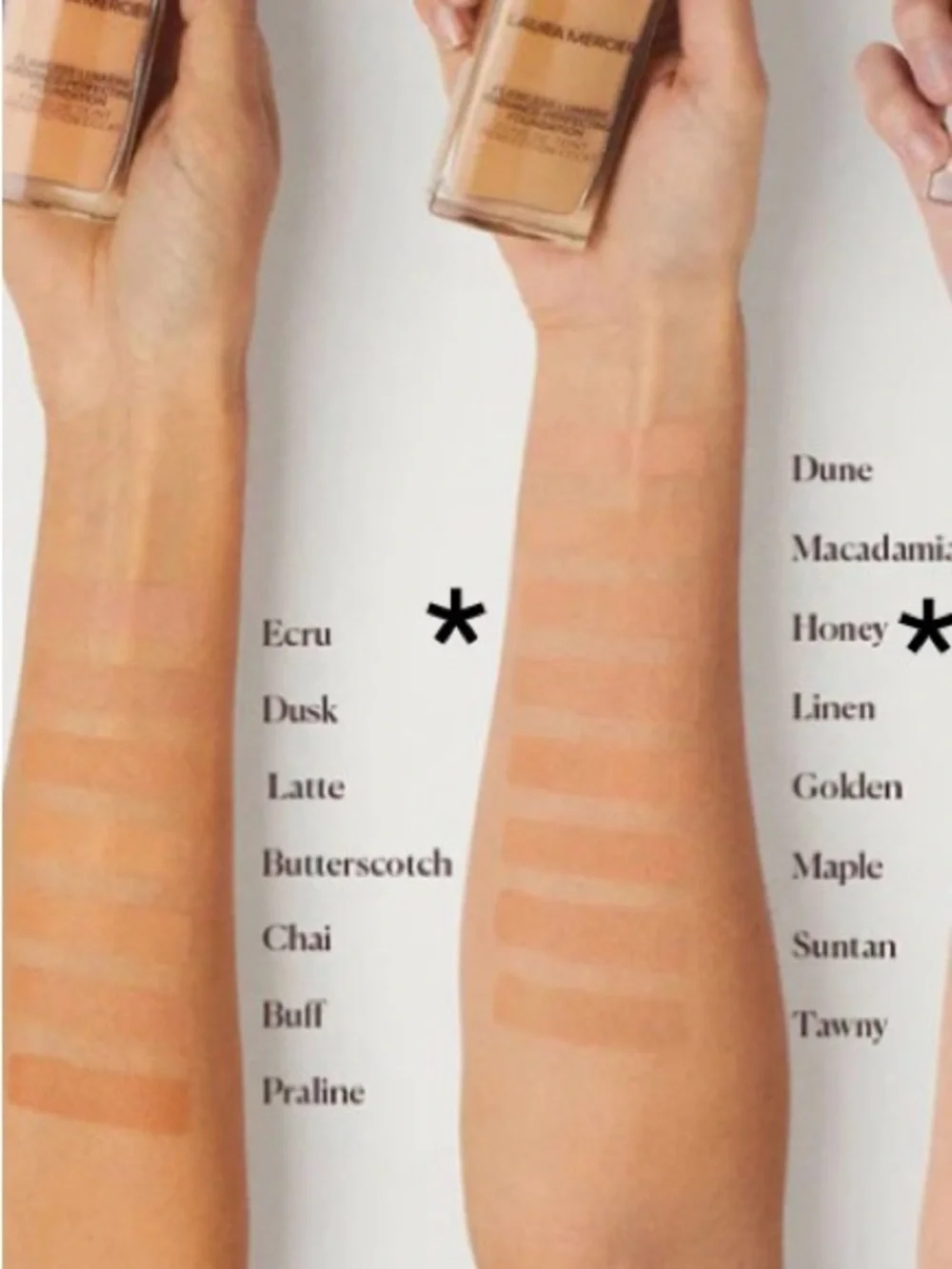 Laura Mercier - Flawless Lumière Radiance-Perfecting Foundation (3N2-Honey) - Picture 2 of 16